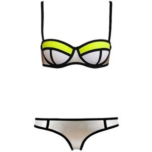 Triangl Limited Ed Kendra Lolli Color Block Bikini